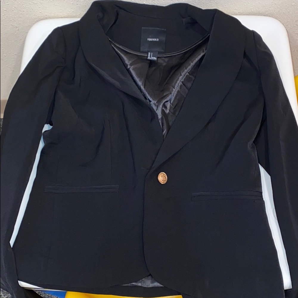 Black Suit Blazer